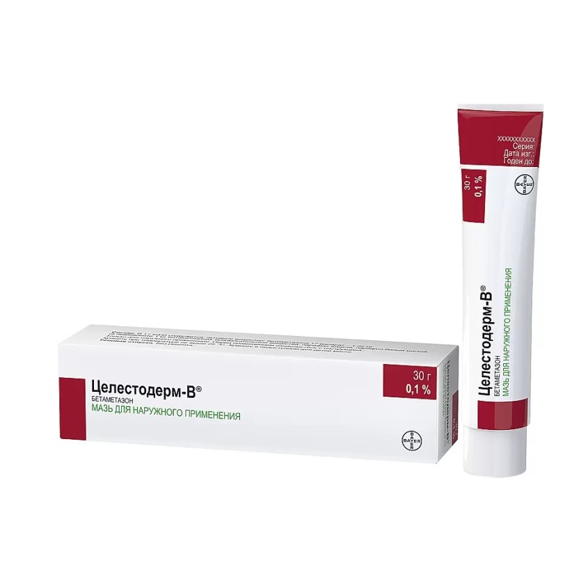 Изображение товара Целестодерм В мазь 0,1 30г - противовоспалительное средство