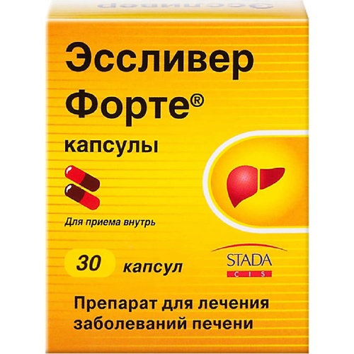 

АПТЕКА Эссливер форте капс. N30, Эссливер форте капс. N30