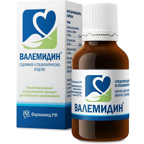 

Валемидин Капли Д/Вн. Приема (Спирт.) Фл.-Капельница 25Мл