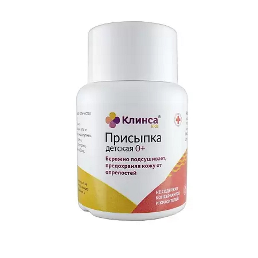 Изображение товара Присыпка детская клинса, фл. 100г, ПРИСЫПКА ДЕТСКАЯ КЛИНСА, ФЛ. 100Г
