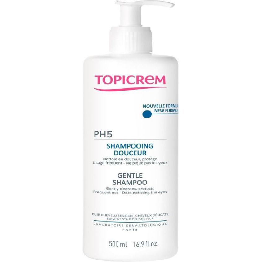 Изображение товара Топикрем Мягкий Шампунь Ph5 Фл. 500Мл, ТОПИКРЕМ МЯГКИЙ ШАМПУНЬ PH5 ФЛ. 500МЛ