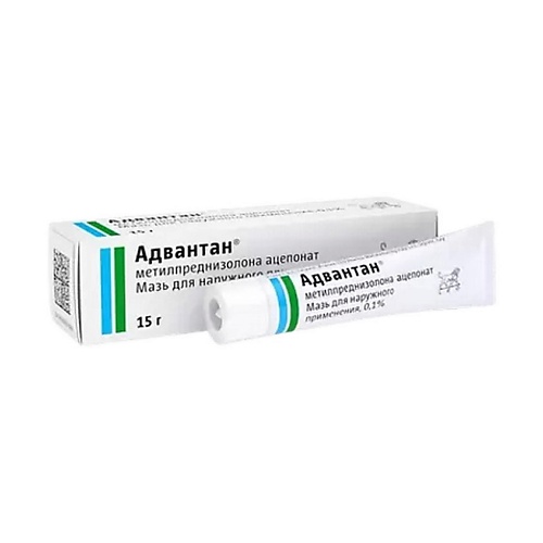 

АПТЕКА Адвантан мазь д/нар. прим. 0,1% туба 15г №1, Адвантан мазь д/нар. прим. 0,1% туба 15г №1