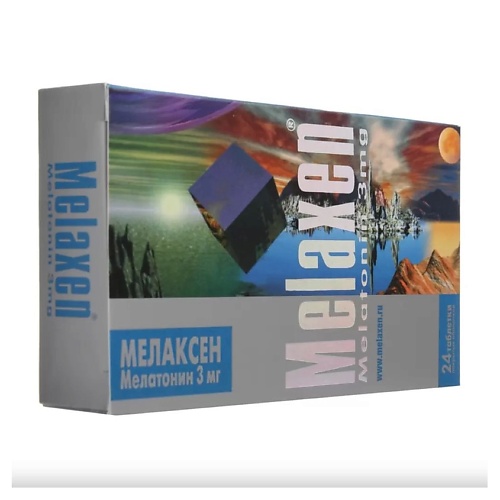 

АПТЕКА Мелаксен таб. п/о 3мг №24, Мелаксен таб. п/о 3мг №24