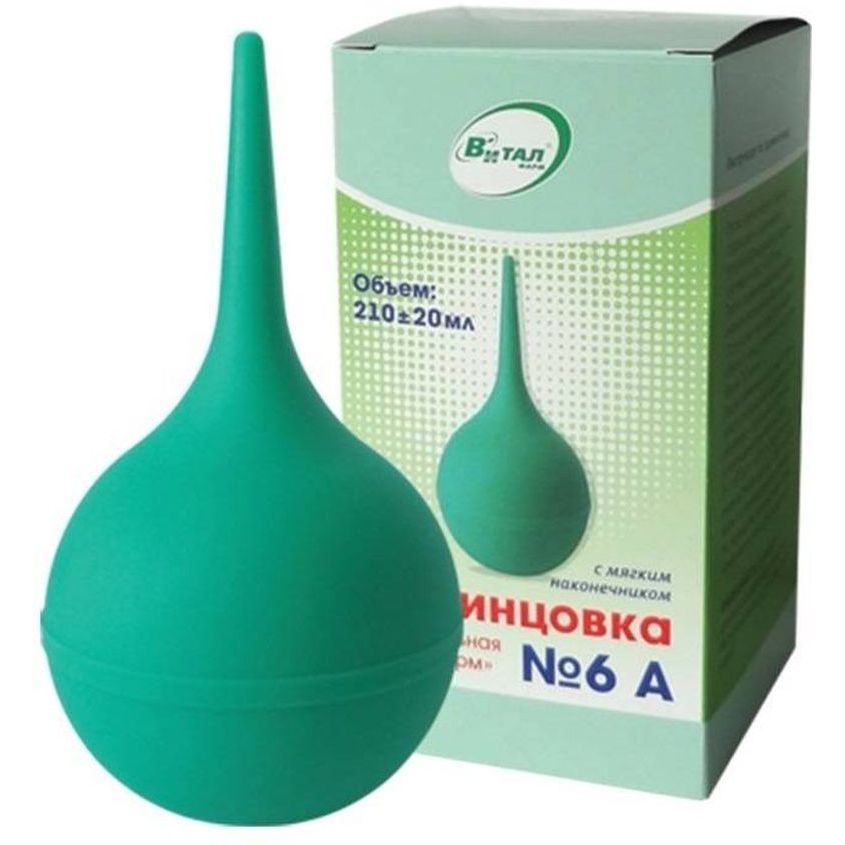 Изображение товара Ферстэйд Спринцовка Пластизольная "Виталфарм" С Мягким Наконечником А6 210Мл, Ферстэйд Спринцовка Пластизольная "Виталфарм" С Мягким Наконечником А6 210Мл
