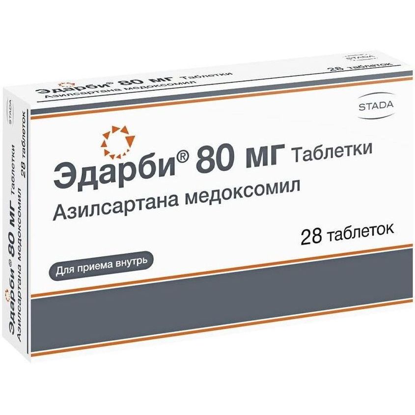 Изображение товара Эдарби Таб. 80Мг №28, Эдарби Таб. 80Мг №28