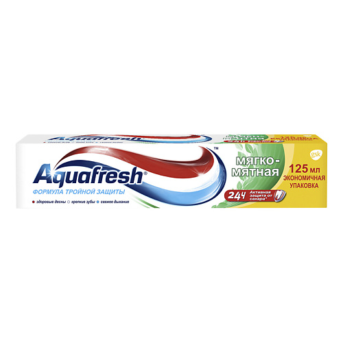 AQUAFRESH Зубная паста Мягко-мятная