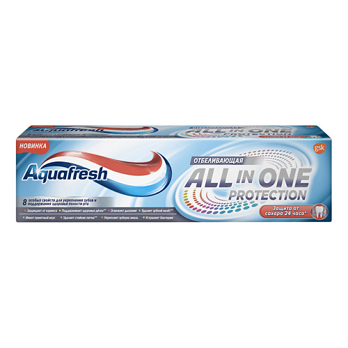 AQUAFRESH Зубная паста All-in-One Protection Whitening