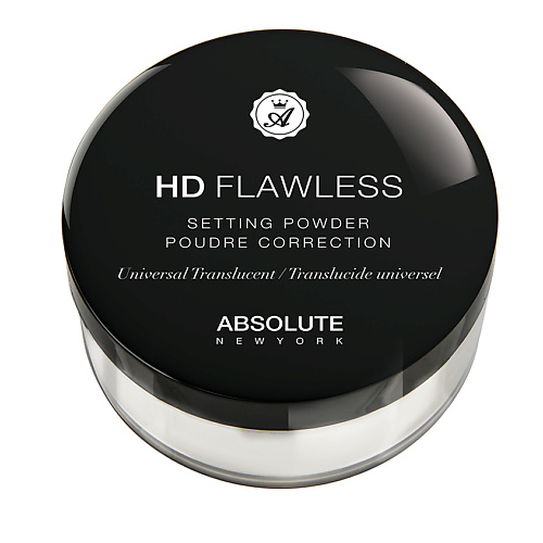 ABSOLUTE NEW YORK Рассыпчатая пудра HD FLAWLESS SETTING POWDER