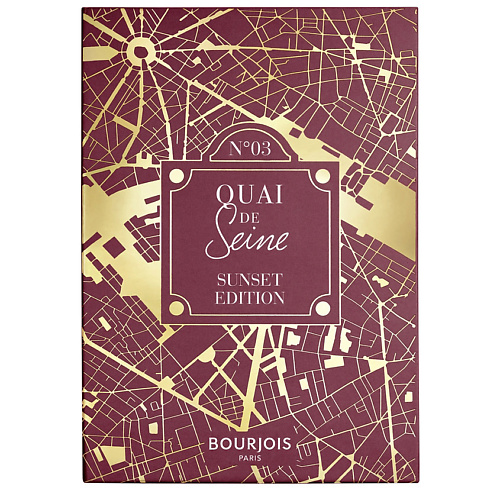 Тени BOURJOIS Палетка для век 4 в 1 Beau Regard PLACE DE L'OPERA