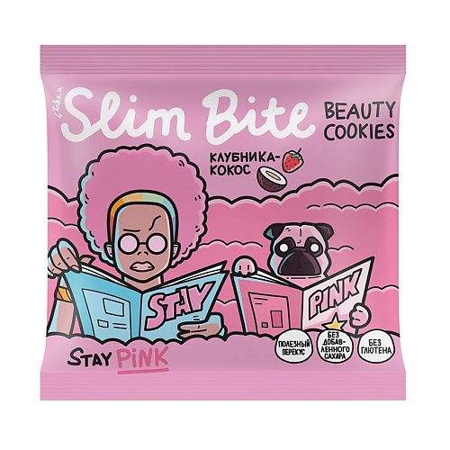 

TAKE A SLIM BITE Печенье Клубника-кокос