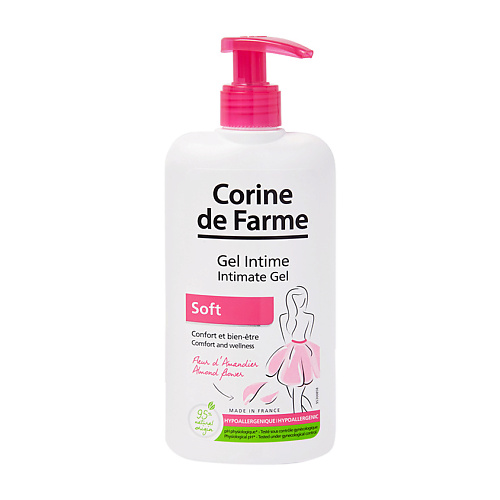 CORINE DE FARME Гель для душа для интимной гигиены ультрамягкий