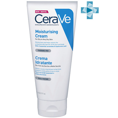

CERAVE Увлажняющий крем для сухой и очень сухой кожи лица и тела