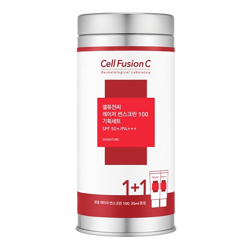 Солнцезащитные средства CELL FUSION C Набор Крем солнцезащитный 100 SPF50+ PA++++ омолаживающий