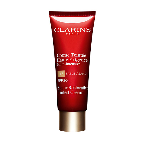 CLARINS Интенсивный укрепляющий крем с легким тоном Super Restorative SPF20