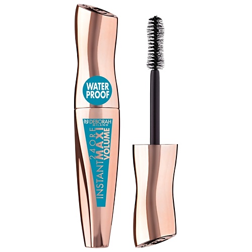 DEBORAH MILANO Тушь для ресниц максимальный объем водостойкая 24ORE INSTANT MAXI VOLUME MASCARA