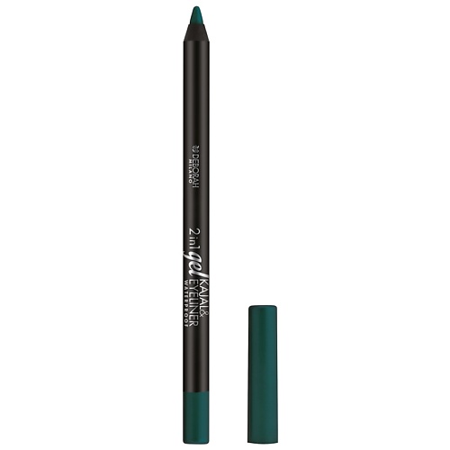 DEBORAH MILANO Карандаш для век гелевый 2 IN 1 GEL KAJAL  EYELINER PENCIL