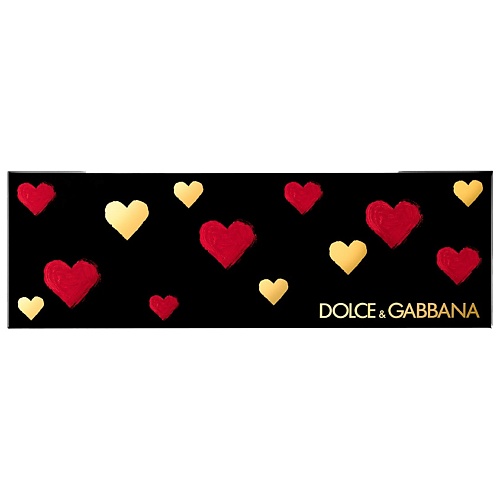DOLCE&GABBANA Палетка теней для век 10 оттенков DG HEART PALETTE