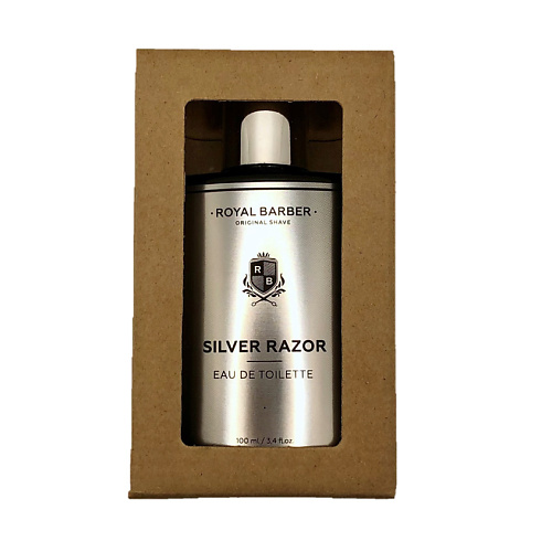 ROYAL BARBER Silver Razor