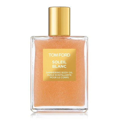 TOM FORD Масло парфюмированное для тела с блестками Soleil Blanc Rose Gold