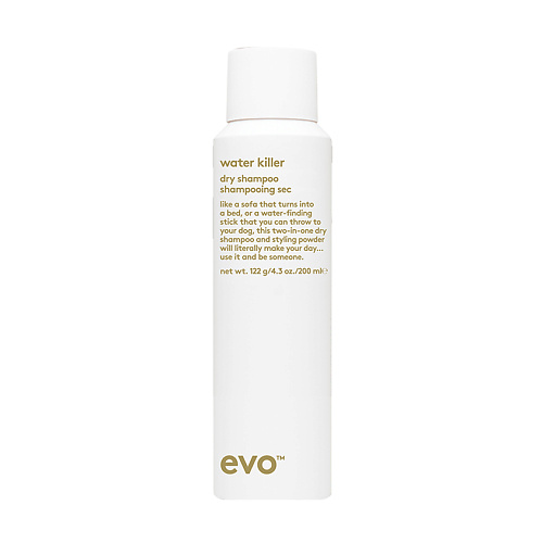 EVO полковник су-[хой] сухой шампунь-спрей water killer dry shampoo