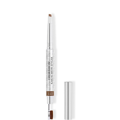 Для бровей DIOR Diorshow Kabuki Brow Styler Водостойкий кремовый карандаш для бровей с кистью кабуки
