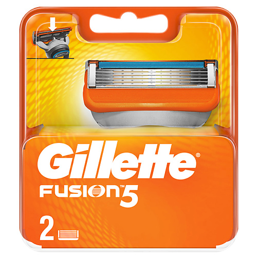 GILLETTE Сменные кассеты для бритья FUSION5