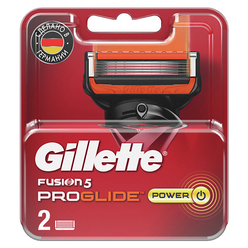 GILLETTE Сменные кассеты для бритья FUSION ProGlide Power