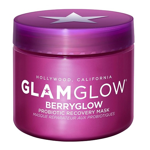 GLAMGLOW Маска для лица восстанавливающая Berryglow Probiotic Recovery Mask