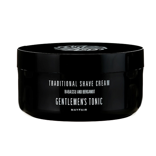 GENTLEMENS TONIC Крем для бритья Традиционный мужской