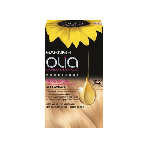 

GARNIER Стойкая крем-краска для волос "Olia" без аммиака