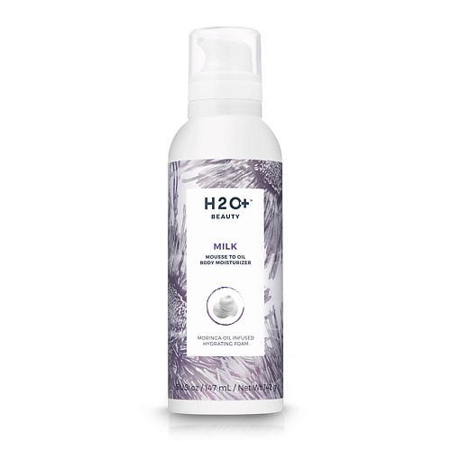 H2O+ Увлажняющее мусс-масло для тела MILK