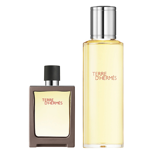 HERMES Terre dHermes Eau de Toilette Travel Spray 30 ml and Refill 125 ml