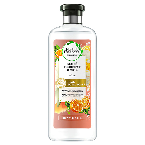 HERBAL ESSENCES Шампунь Белый грейпфрут и мята