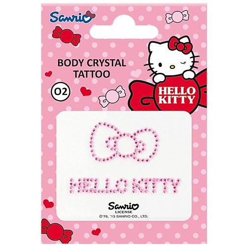 HELLO KITTY Стразы для тела