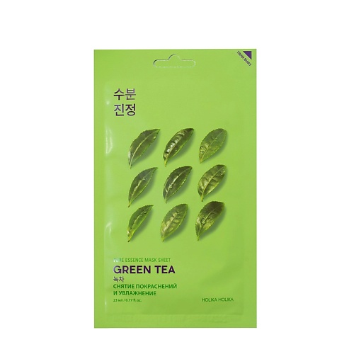 Купить HOLIKA HOLIKA Тканевая маска для лица Pure Essence Mask Sheet Green Tea