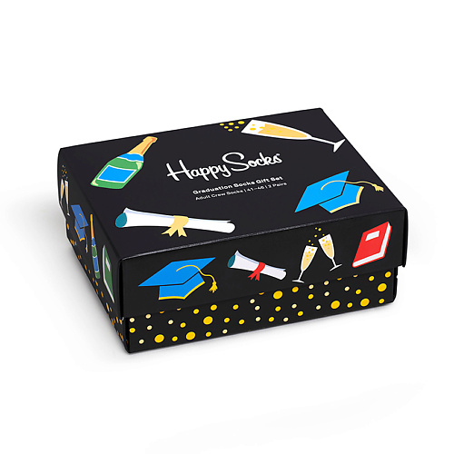 

HAPPY SOCKS Набор носков Happy Socks Graduation 2 пары, Набор носков Happy Socks Graduation 2 пары