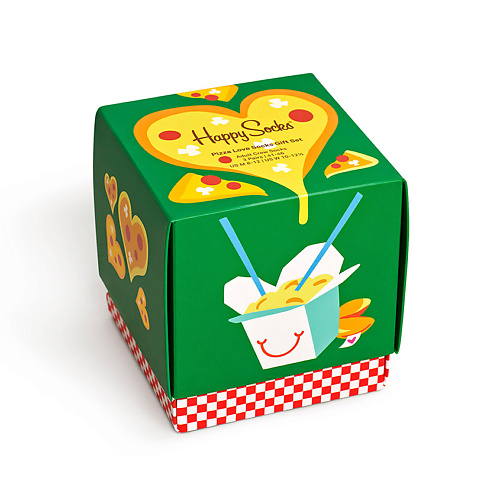 

HAPPY SOCKS Набор носков Happy Socks Pizza Love 3 пары