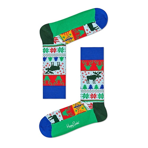

HAPPY SOCKS Носки Fair Isle