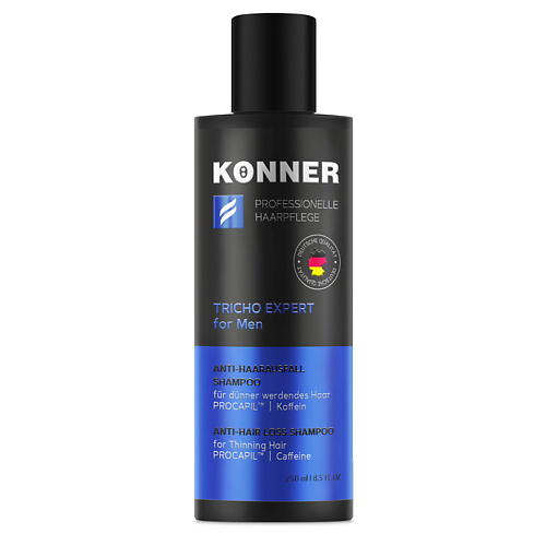 KONNER Шампунь укрепляющий против выпадения волос для мужчин