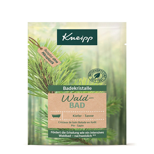 

KNEIPP Соль для ванн «Прогулка по лесу» с Сосной и Пихтой