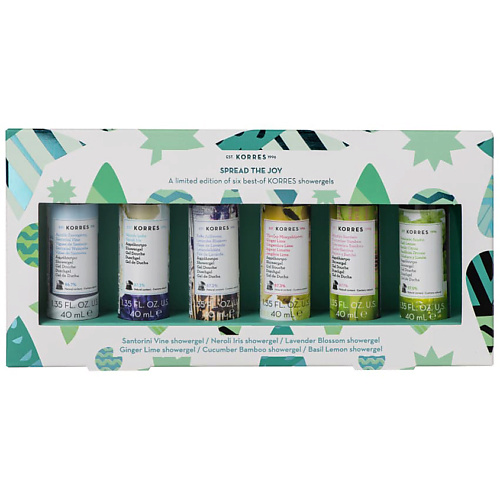 

KORRES Набор THE BEST-OF SHOWERGELS COLLECTION