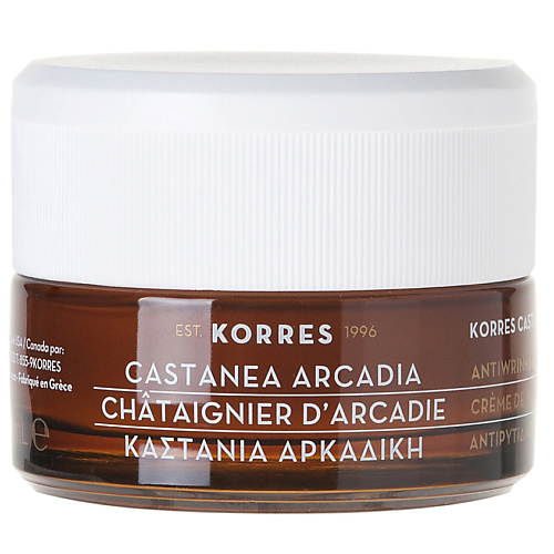 KORRES Ночной укрепляющий крем против морщин для всех типов кожи Castanea Arcadia
