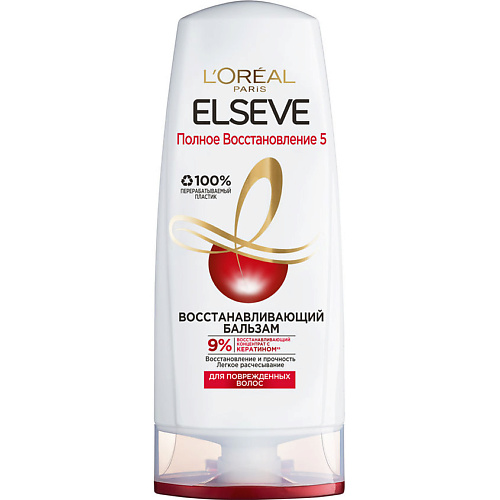 ELSEVE Бальзам-ополаскиватель Elseve Полное восстановление 5
