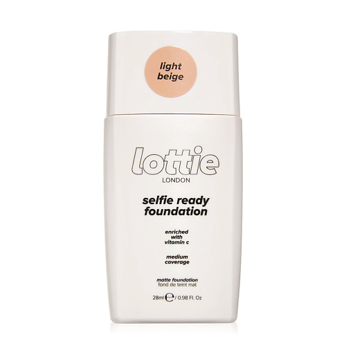 LOTTIE LONDON Матирующее тональное средство Selfie Ready