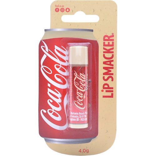 LIP SMACKER Бальзам для губ с ароматом Coca-Cola Vanilla