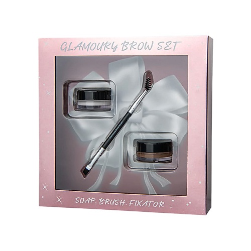 фото Лэтуаль набор для макияжа бровей "glamoury brow set"