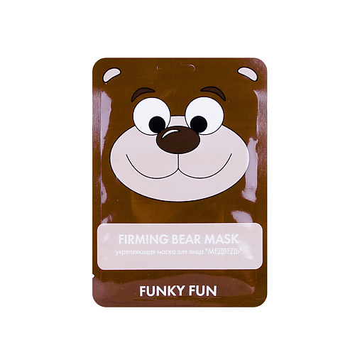 ЛЭТУАЛЬ Укрепляющая маска для лица Медведь Funky Fun