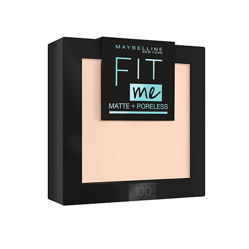 MAYBELLINE NEW YORK Пудра для лица Fit Me, матирующая, скрывающая поры