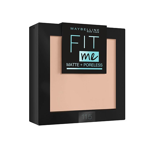 MAYBELLINE NEW YORK Пудра для лица Fit Me, матирующая, скрывающая поры