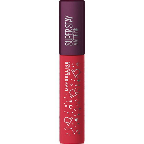 MAYBELLINE NEW YORK Cтойкая жидкая помада для губ SUPER STAY INTO THE ZODIAC